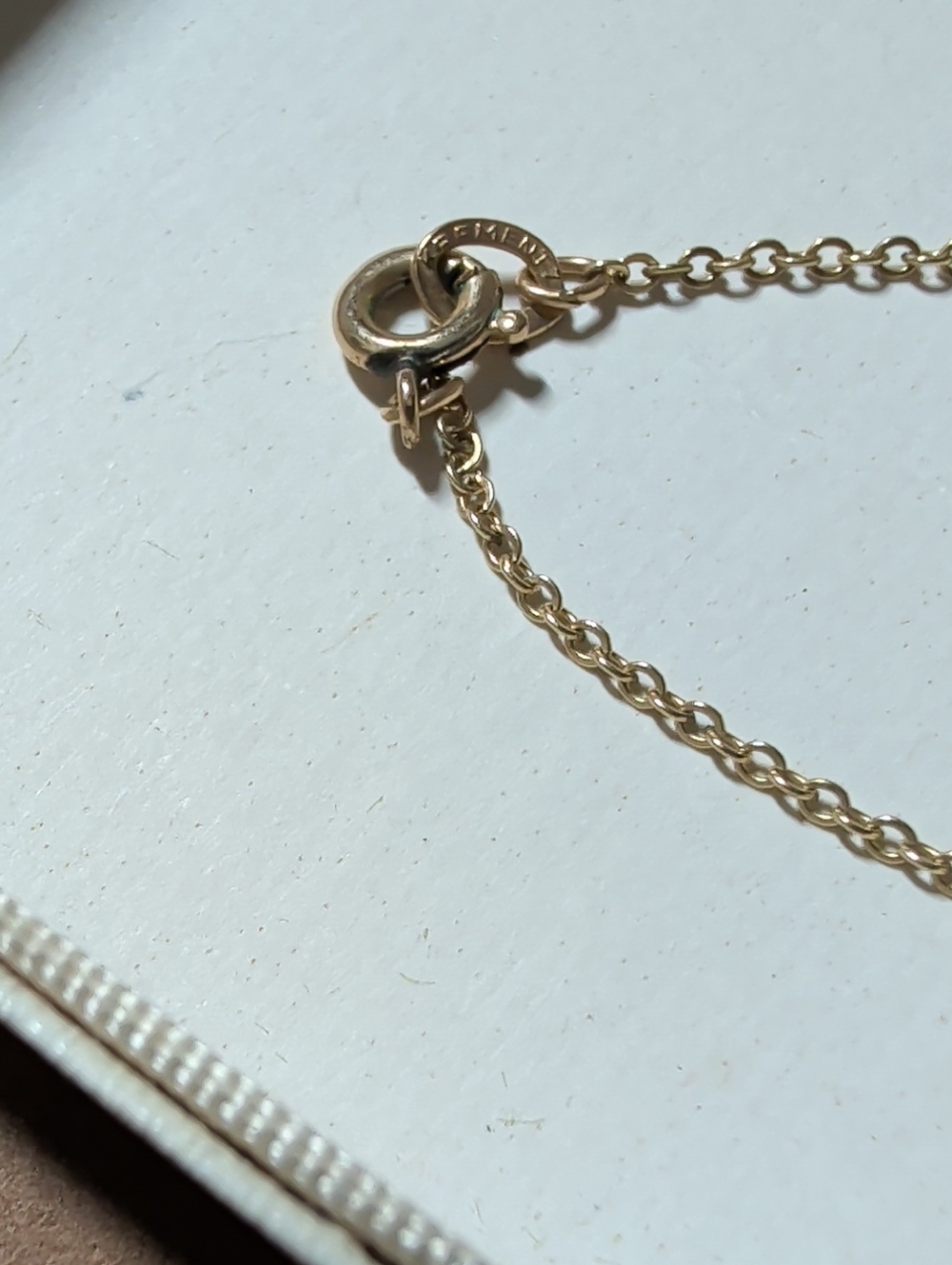 Vintage Krementz Opal Heart Necklace with 14K Gold Overlay - Picture 7 of 10